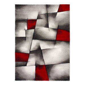 Červeno-sivý koberec Universal Malmo