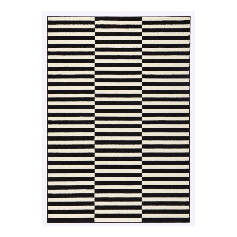 Čierno-biely koberec Hanse Home Gloria Panel