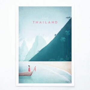 Plagát Travelposter Thailand