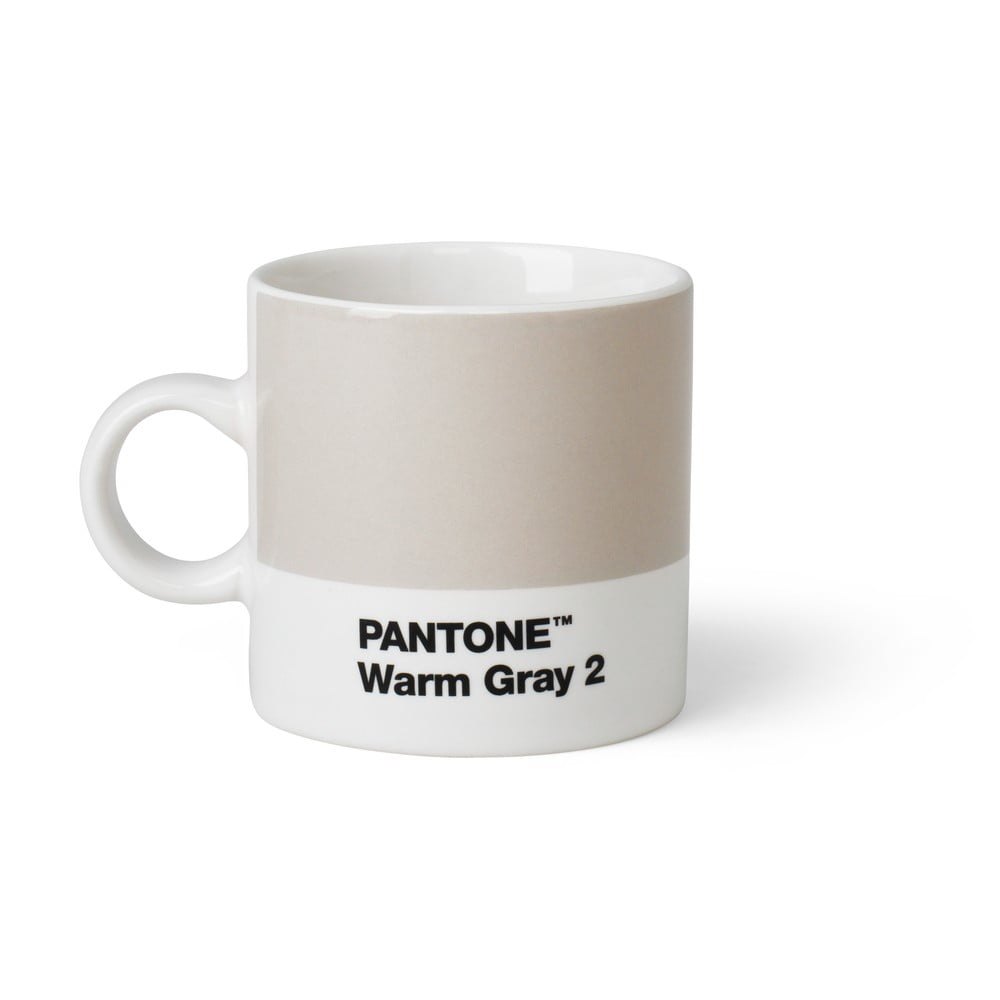 Svetlosivý hrnček Pantone Espresso