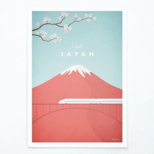 Plagát Travelposter Japan