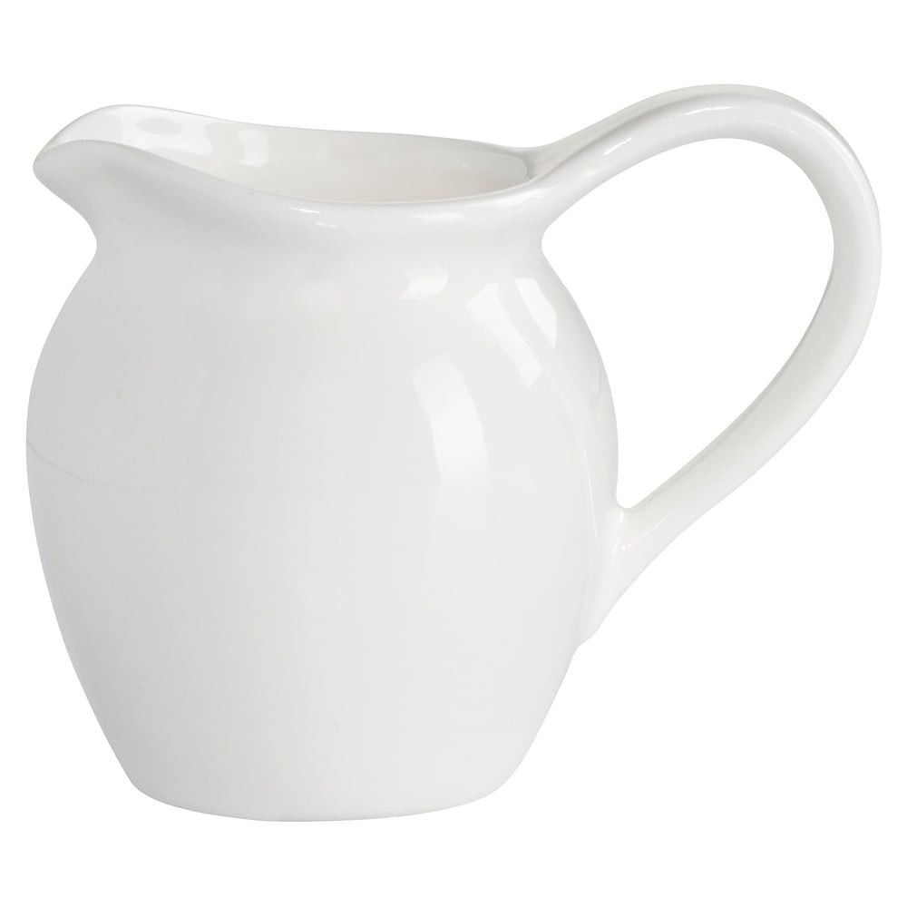 Biela porcelánová nádobka na mlieko Maxwell & Williams Basic
