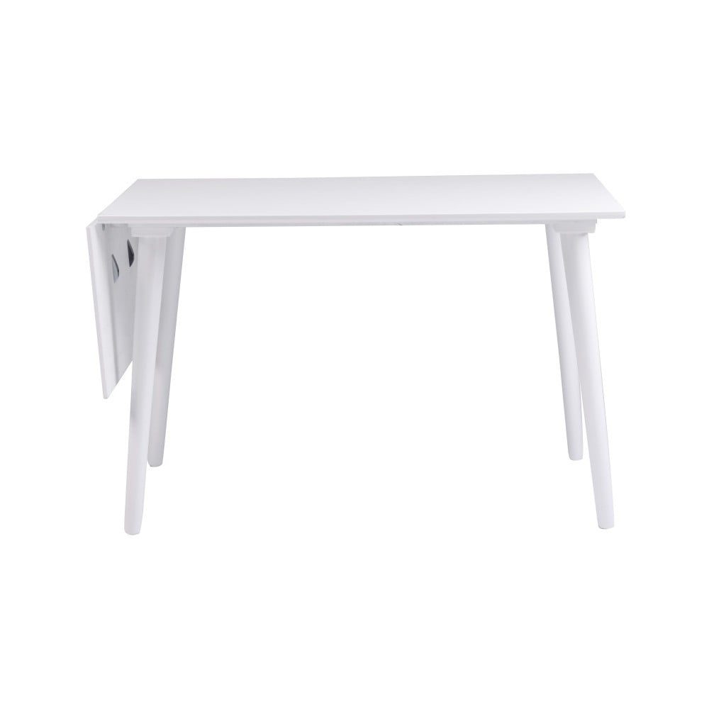 Biely jedálenský stôl Rowico Lotte Leaf