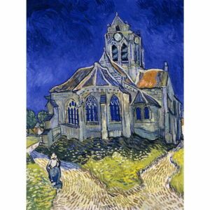 Obraz - 50x70 cm reprodukcia The Church at Auvers