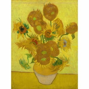 Obraz - 30x40 cm reprodukcia Sunflowers