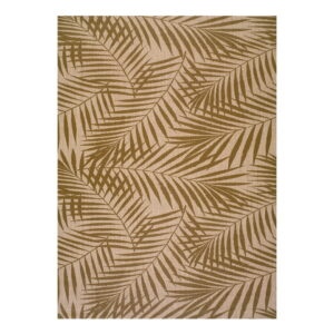 Hnedo-béžový vonkajší koberec Universal Palm