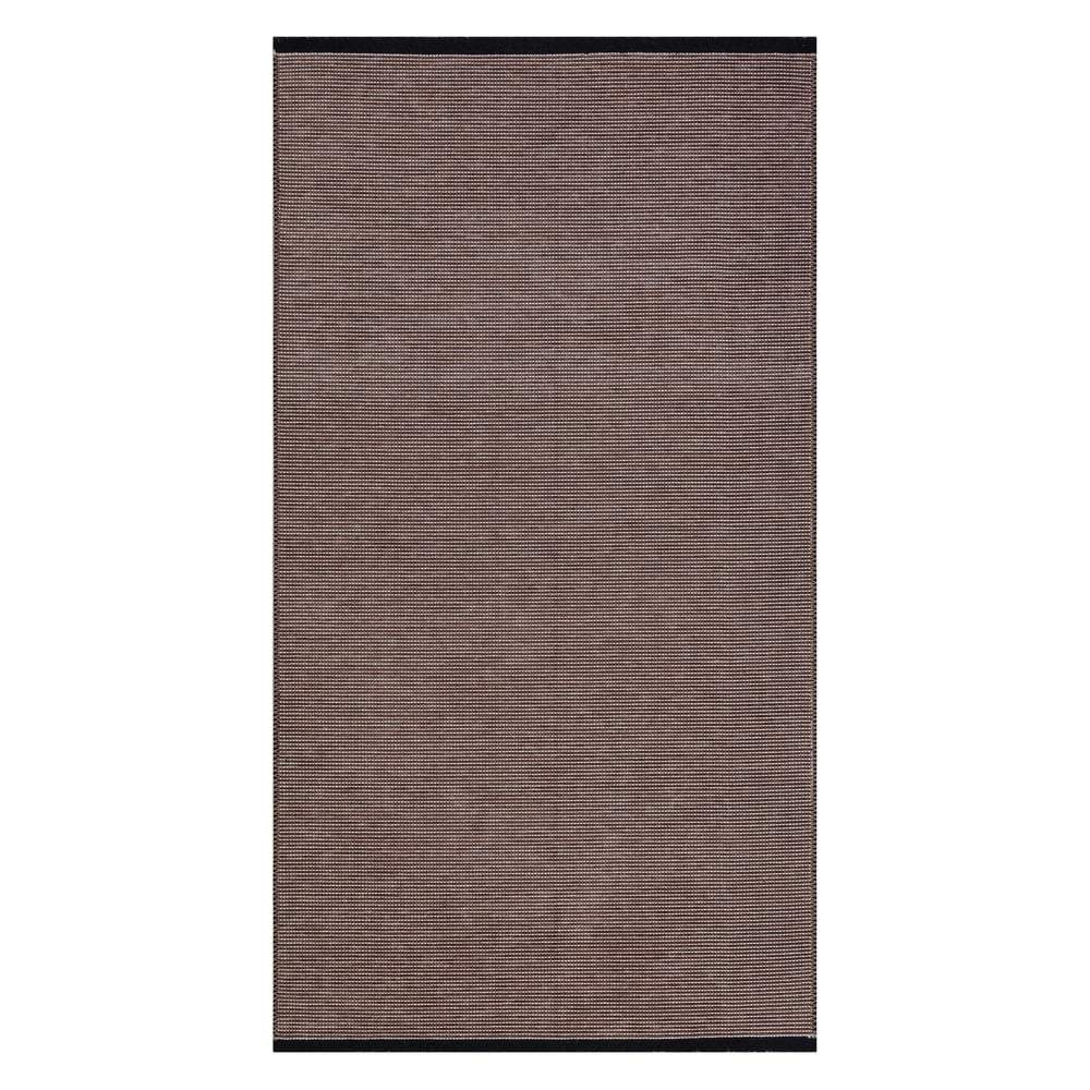 Hnedý umývateľný koberec 150x80 cm Gladstone - Vitaus