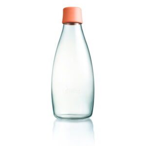 Marhuľovooranžová sklenená fľaša ReTap s doživotnou zárukou