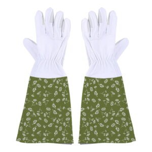 Záhradné rukavice s predĺženou ochranou predlaktia Esschert Design