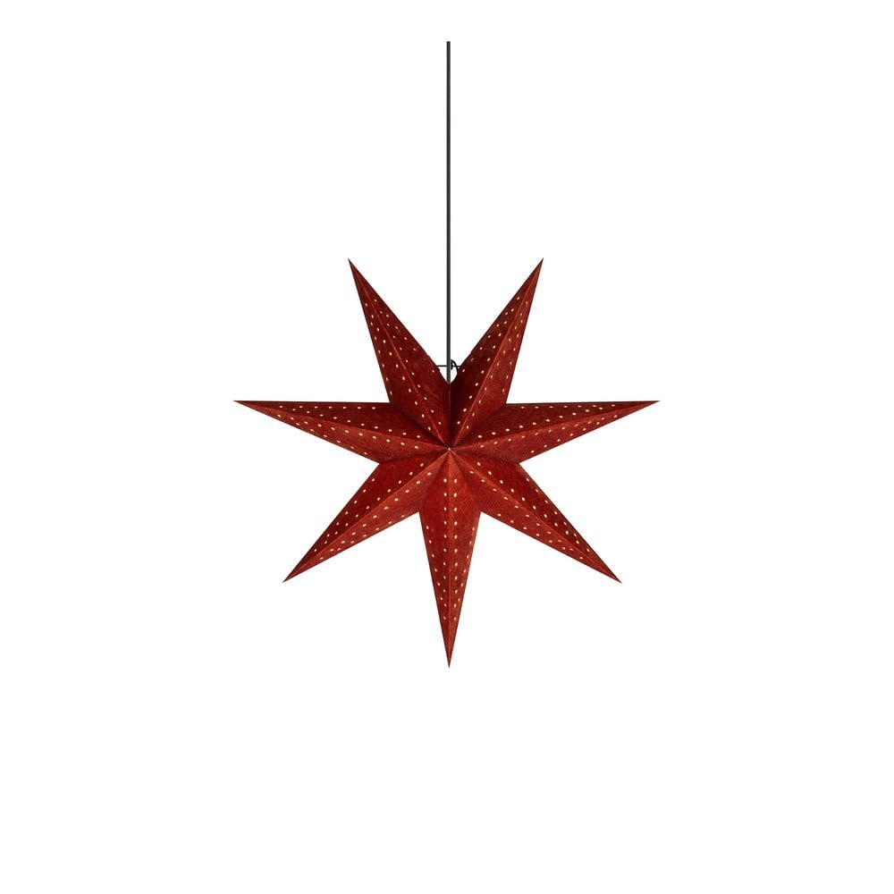 Červená vianočná svetelná dekorácia ø 45 cm Embla – Markslöjd