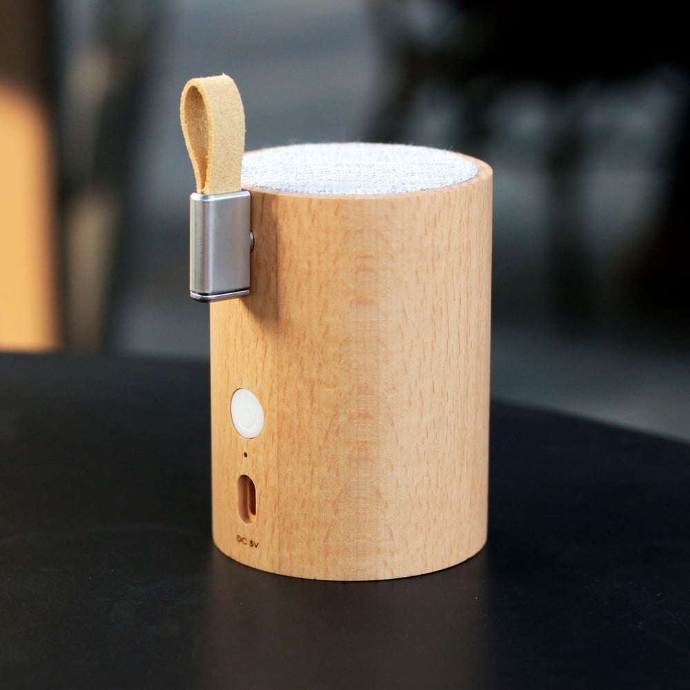 Bluetooth reproduktor z bukového dreva Gingko Drum