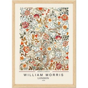 Plagát v ráme 55x75 cm William Morris – Wallity