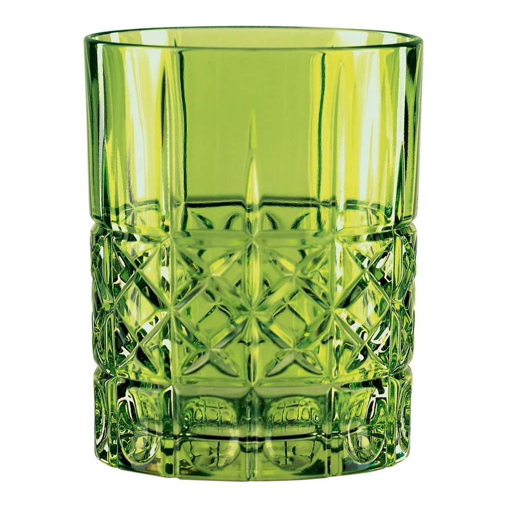 Zelený pohár na whisky z krištáľového skla Nachtmann Highland Reseda
