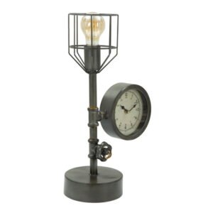 Stolová lampa s hodinami Mauro Ferretti Industry Clock
