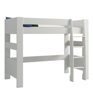 Biela vyvýšená detská posteľ 90x200 cm Steens for Kids - Tvilum
