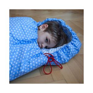 Modrý detský spací vak Bartex Design