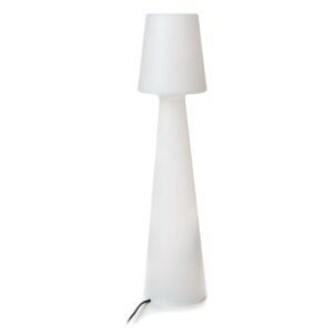 Biela stojacia lampa 110 cm Divina - Tomasucci