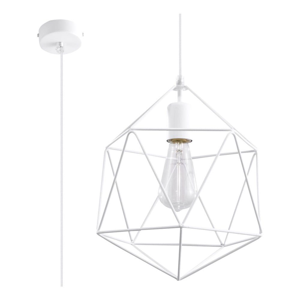 Biele stropné svietidlo Nice Lamps Donato