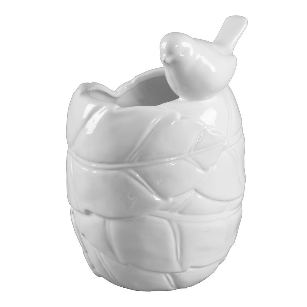 Biela keramická váza Mauro Ferretti Gufo