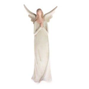 Béžová dekoratívna soška Dakls Praying Angel