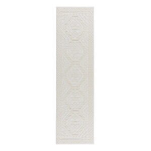Béžový prateľný koberec behúň 60x218 cm Verve Jaipur – Flair Rugs