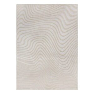 Béžový vlnený koberec 170x120 cm Patna Channel - Flair Rugs