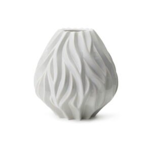 Biela porcelánová váza Morsø Flame