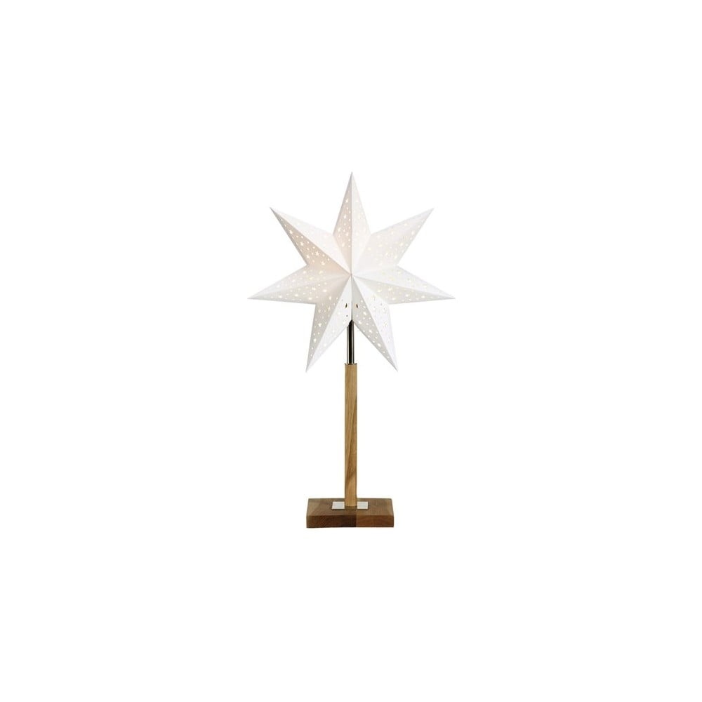 Biela vianočná svetelná dekorácia Solvalla – Markslöjd