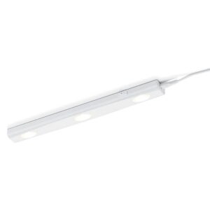 Biele LED nástenné svietidlo (dĺžka 40 cm) Aragon - Trio