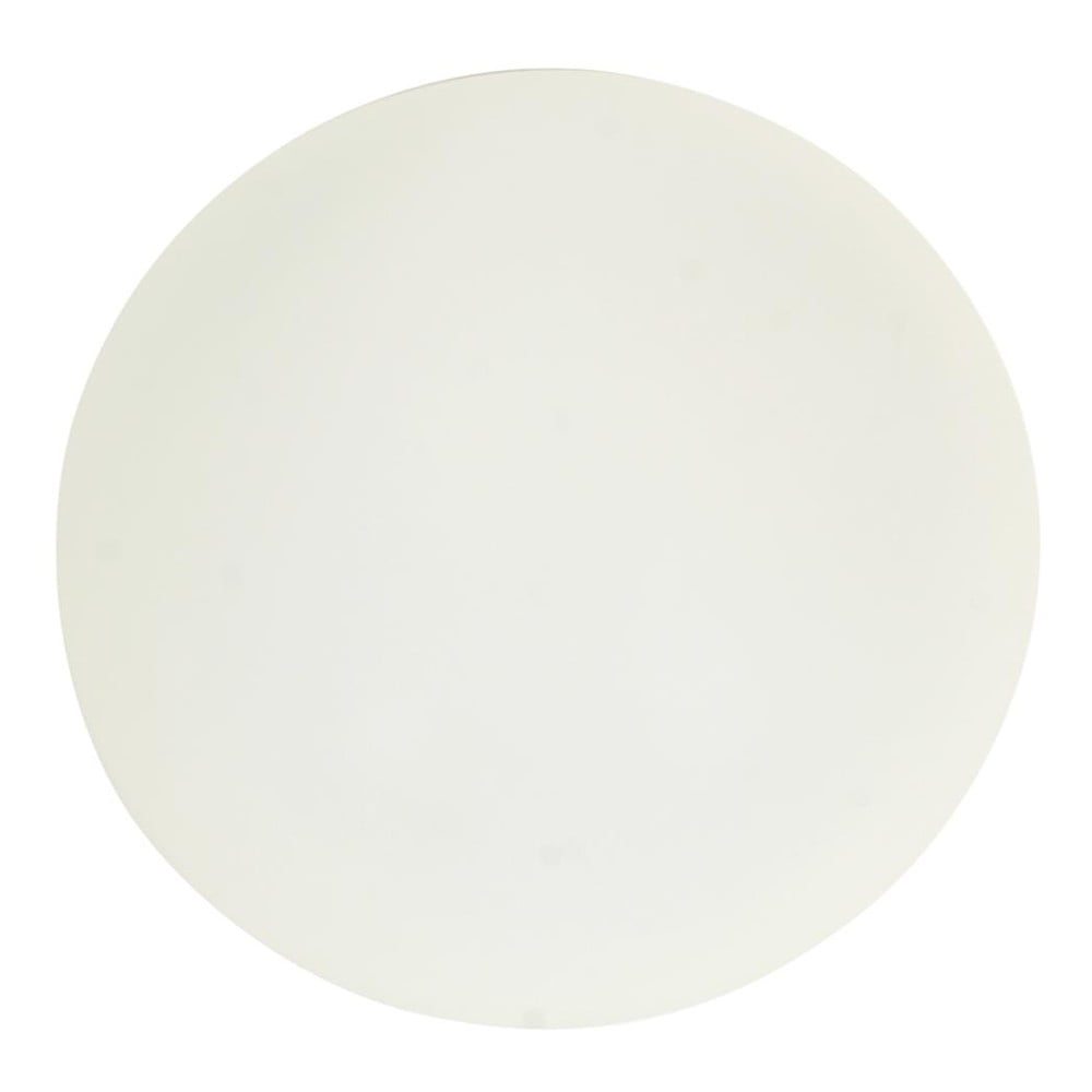 Biele stropné svietidlo so skleneným tienidlom ø 17