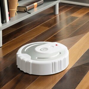 Biely robotický čistič podlahy InnovaGoods Floor Cleaner