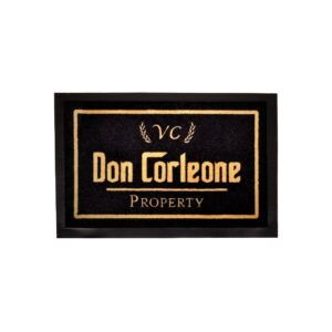 Čierna rohožka Hanse Home Don Corleone
