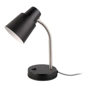 Čierna stolová lampa Leitmotiv Scope