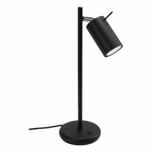Čierna stolová lampa (výška  43 cm) Etna – Nice Lamps