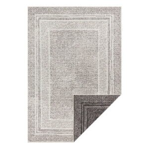 Čierno-biely vonkajší koberec Ragami Berlin