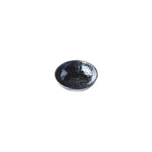 Čierno-sivá keramická plytká miska MIJ Pearl