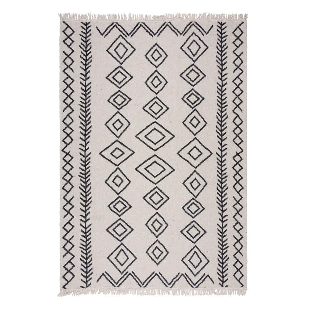Čiernobiely koberec 120x170 cm Edie – Flair Rugs