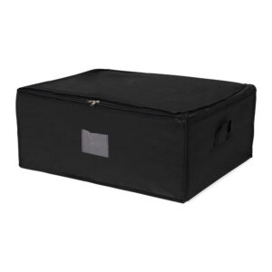 Čierny úložný box so zapínaním na zips Compactor Compress Pack