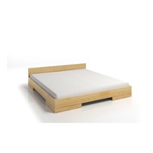 Dvojlôžková posteľ z borovicového dreva SKANDICA Spectrum