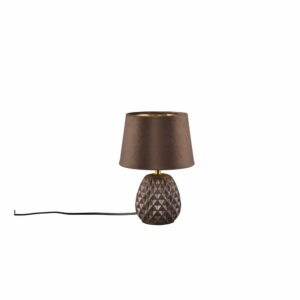 Hnedá stolová lampa (výška  27 cm) Ariana – Trio