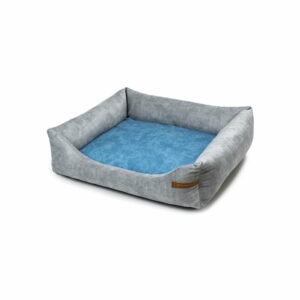 Modro-svetlosivý pelech pre psa 65x75 cm SoftBED Eco M – Rexproduct