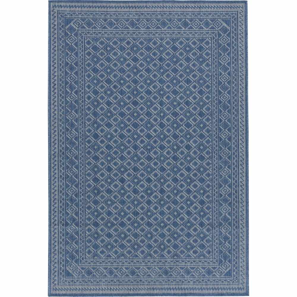 Modrý vonkajší koberec 230x160 cm Terrazzo - Floorita