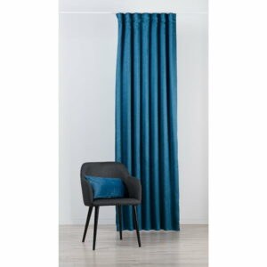 Modrý zatemňovací záves 135x245 cm Supreme – Mendola Fabrics