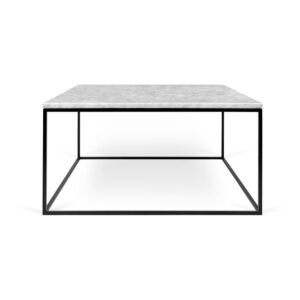 Mramorový konferenčný stolík 75x75 cm Gleam - TemaHome