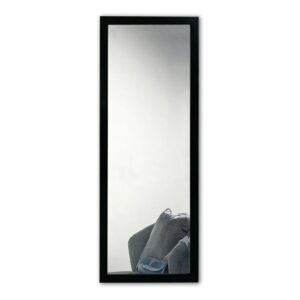 Nástenné zrkadlo s čiernym rámom Oyo Concept