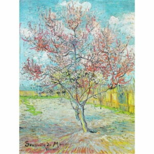 Obraz - 30x40 cm reprodukcia Pink Peach Trees