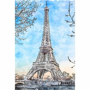 Obraz 40x60 cm Paris – Fedkolor