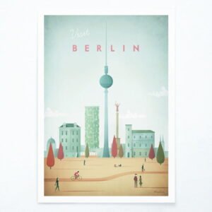 Plagát Travelposter Berlin