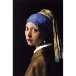Reprodukcia obrazu Johannes Vermeer - Girl with a Pearl Earring