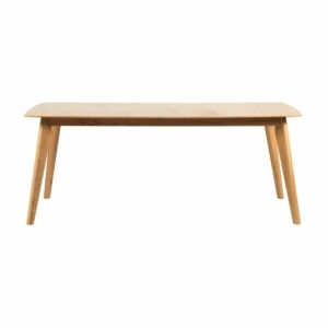 Rozkladací jedálenský stôl s nohami z dubového dreva Rowico Frey